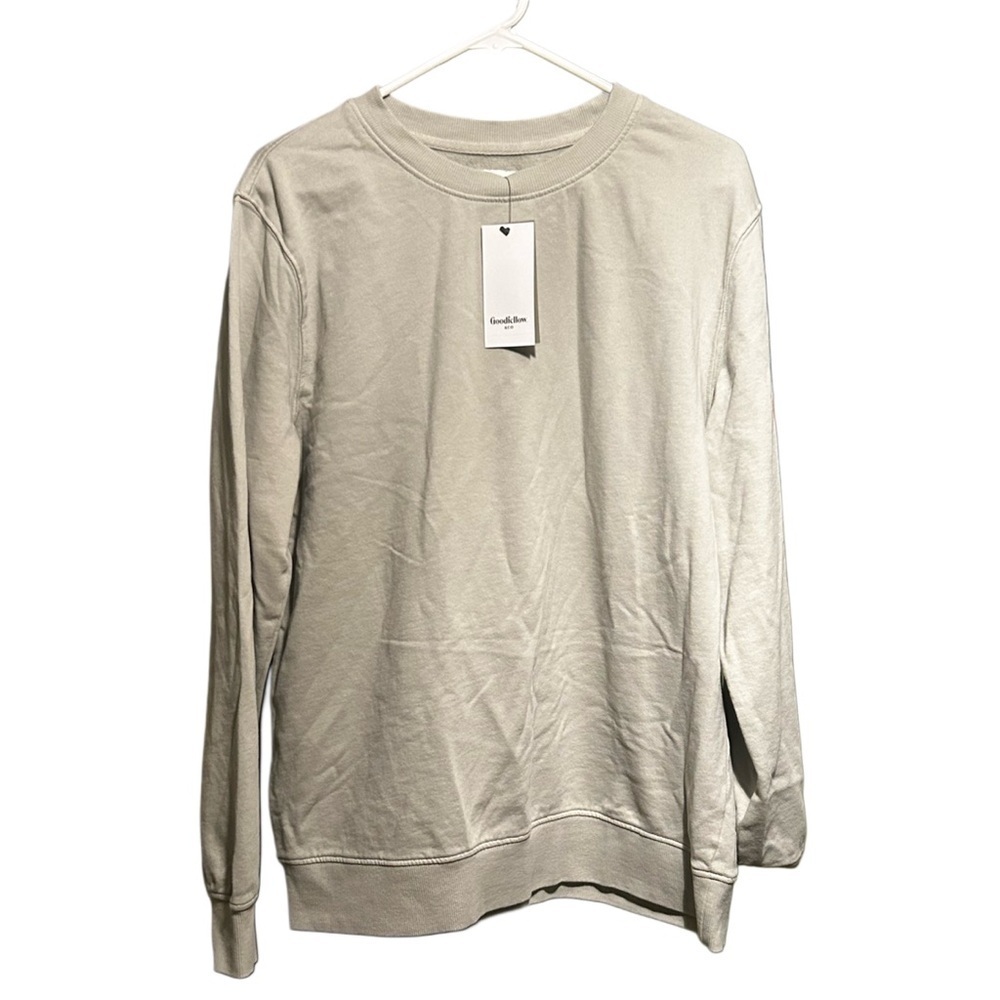 Goodfellow & Co Men's Crewneck Sweater - Cream